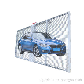 Semi Outdoor Transparent LED Billboard